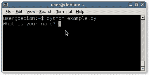 keyboard input