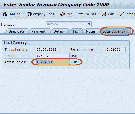 FB60 in SAP: How to post a Purchase Invoice