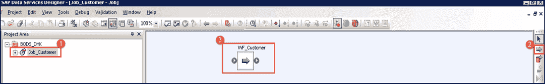 SAP DS (Data Services) in HANA