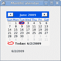 MonthCalendar