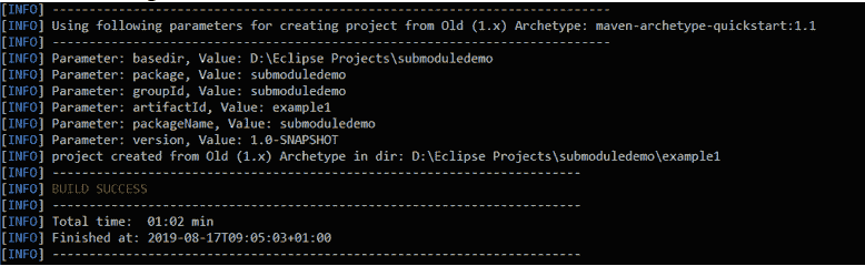 maven project java how to