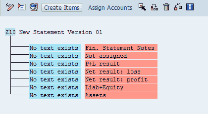 How to create Financial Statement Version (FSV) in SAP