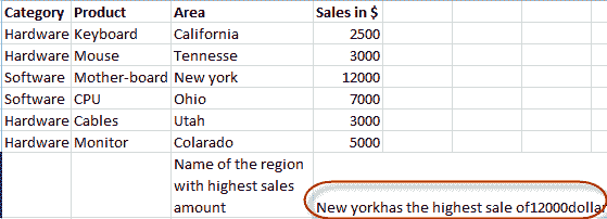 Excel Formula Interview Questions
