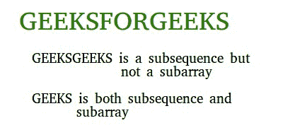 subseq-vs-subarray