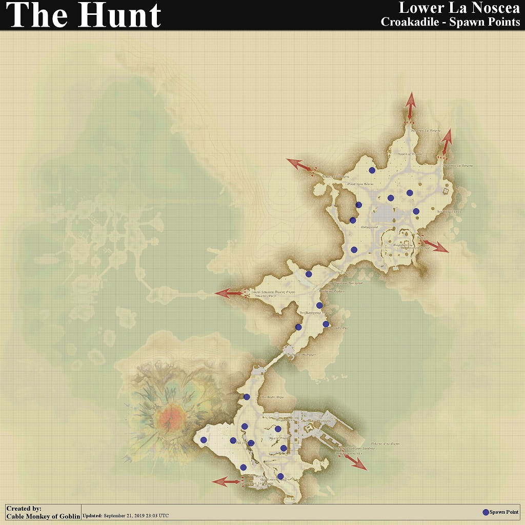拉诺西亚低地 Monster Hunter Eorzea 看云