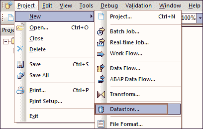 SAP DS (Data Services) in HANA