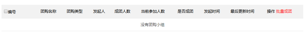 拼团小组
