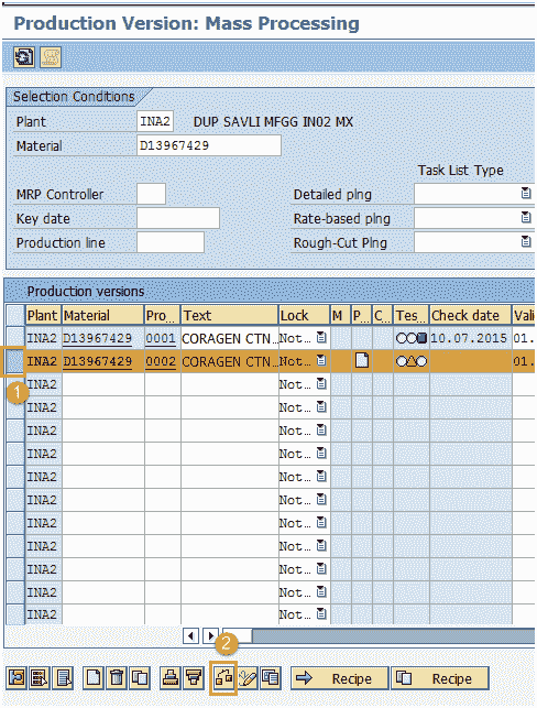 How to Create Production version in SAP PP C223