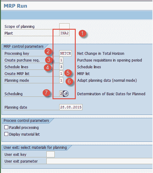 SAP MRP (Material Requirement Planning) Tutorial: MD01, MD02, MD04