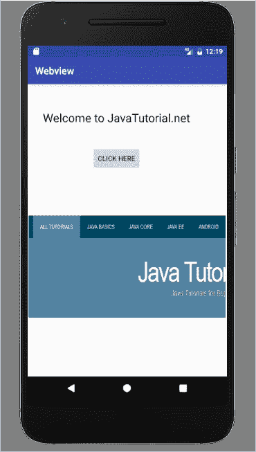web view Example