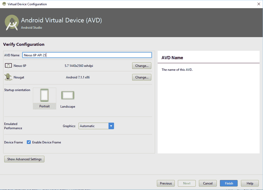Verify configuration