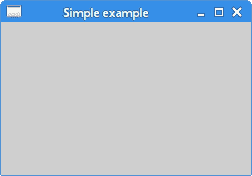 Simple example