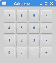 QGridLayout