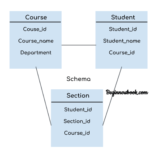 DBMS Schema