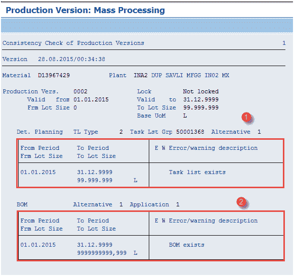How to Create Production version in SAP PP C223