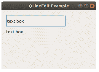 pyqt text input qlineedit