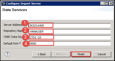 SAP DS (Data Services) in HANA