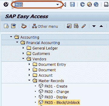 How to Block or Delete a Vendor in SAP FICO