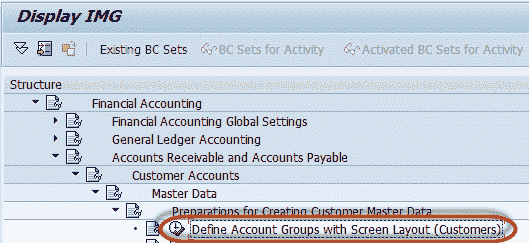 How to Create Customer Account Group in SAP