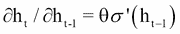 RNN and the gradient vanishing-exploding problem