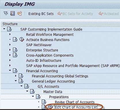 How to Create Chart of Accounts in SAP