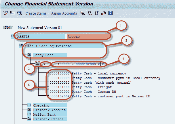 How to create Financial Statement Version (FSV) in SAP