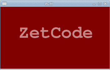 Puff effect