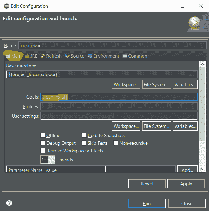 maven clean install java