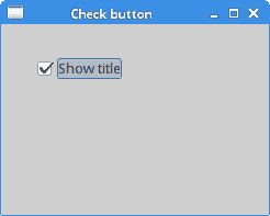 Check button