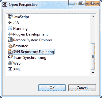 svn repository exploring
