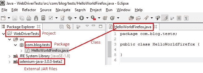 Test Script - Package Explorer