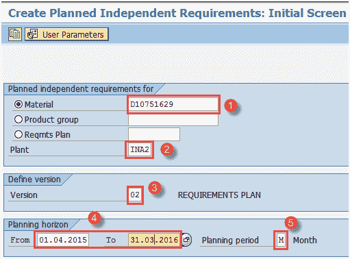 Long Term Planning (LTP) Tutorial in SAP PP: MS31, MS02, MD61