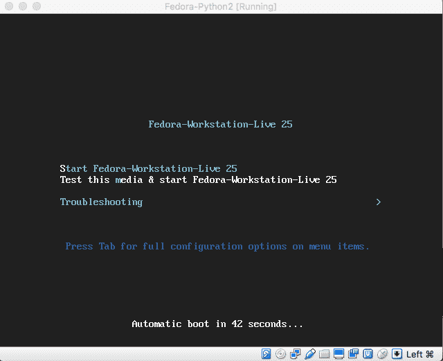 Install Fedora