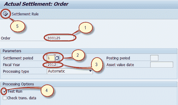 Settlement of Internal Orders Tutorial: KO02 & KO88 in SAP