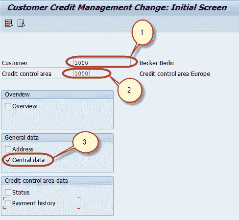 FD32 in SAP: Credit Control Area Tutorial