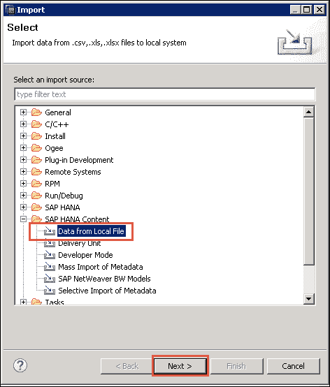 SAP HANA Flat File Upload Tutorial: CSV, XLS & XLSX
