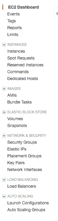 Review Your List of Running Instances