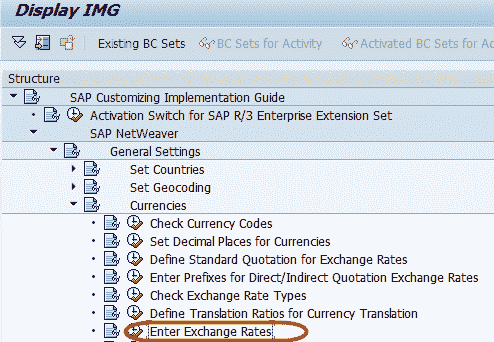 How to Maintain Exchange Rates in SAP