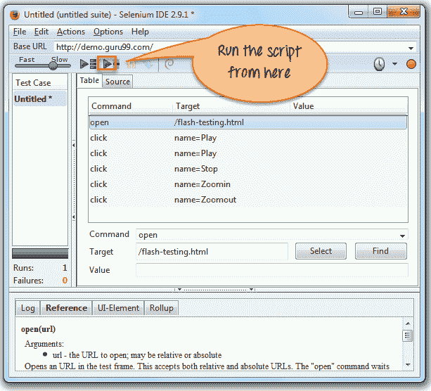 Flash Testing with Selenium