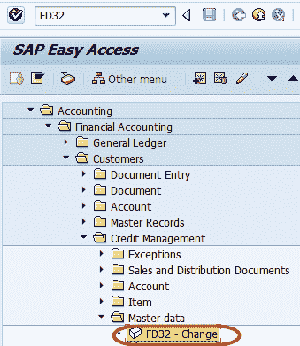 FD32 in SAP: Credit Control Area Tutorial