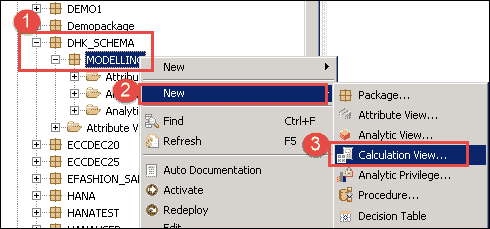 SAP HANA Calculation View Tutorial
