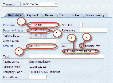 FB75 in SAP: Guide to Post a Sales Returns – Credit Memo