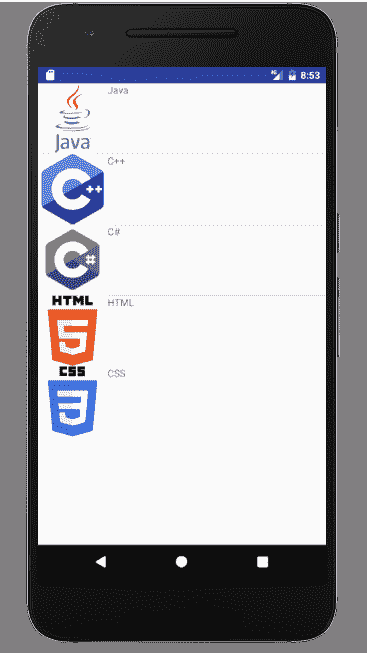 list adapter example