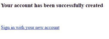 regdone.xhtml page