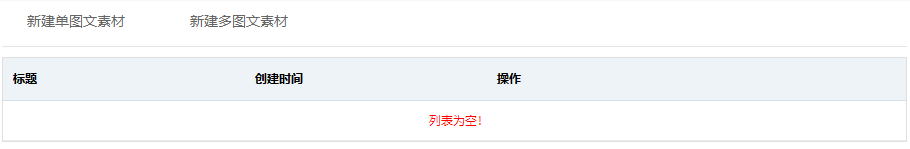 新建图文素材