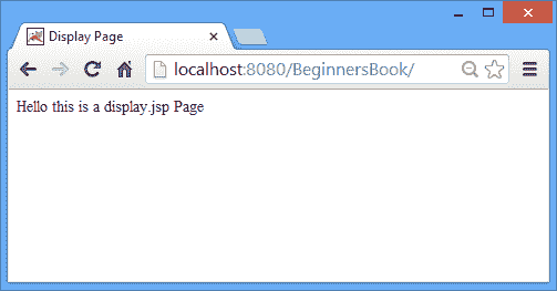 JSPForward-Output