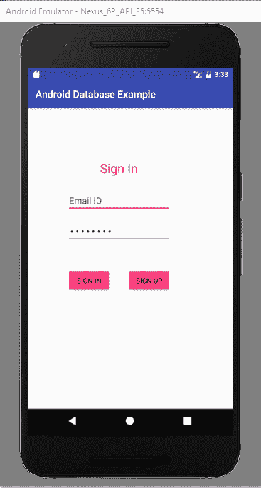 sign in