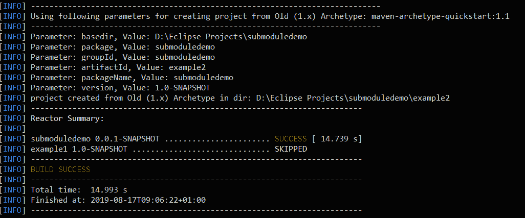 maven project