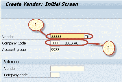 How to Create One Time Vendor FK01 in SAP