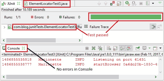 by cssSelector output